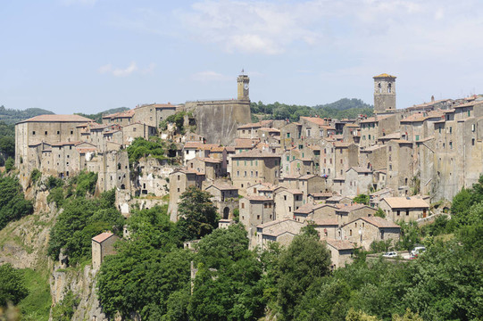 Sorano（托斯卡納；意大利）