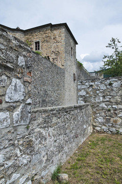 巴迪城堡。Emilia Romagna。意大利.
