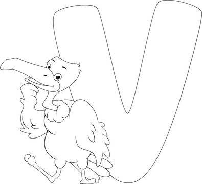 著色頁(yè)禿鷲