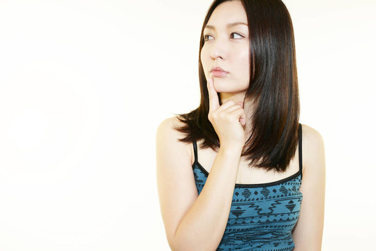 亞洲美女；女性；抑郁