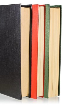 一堆書