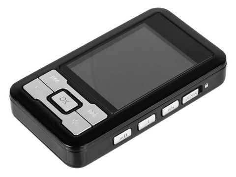 黑色的MP3播放器