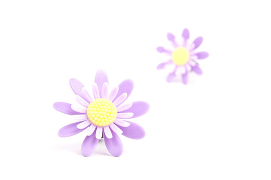 彩色的花