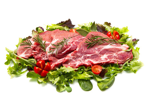 生菜肉片