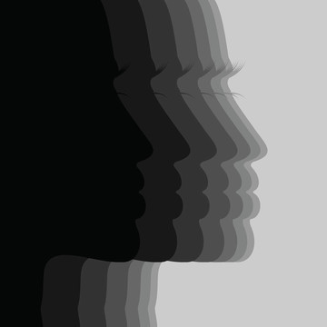 面對