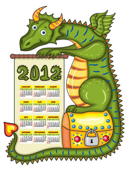 2012日歷