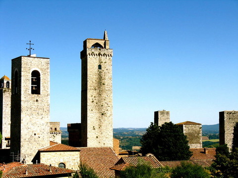 三gimignino塔