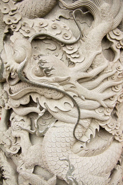 龍雕像
