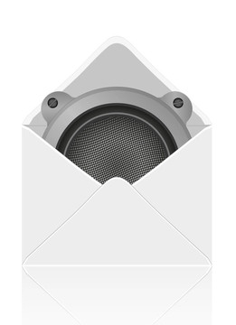 郵件中的揚聲器