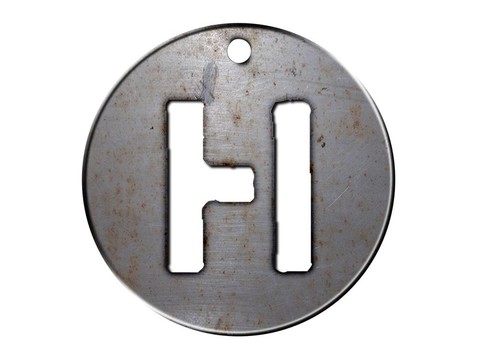 金屬字母表的一個(gè)字母