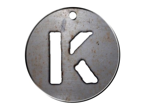 金屬字母表的一個字母