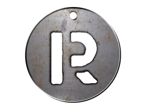 金屬字母表的一個字母