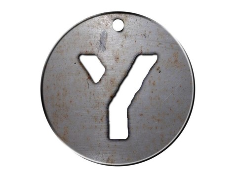 金屬字母表的一個字母