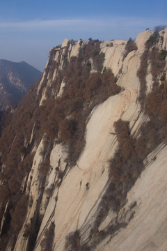 華山玉秀峰 懸崖絕壁