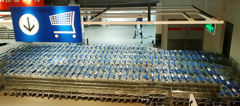 超市手推車
