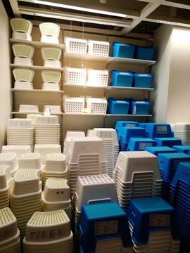 凳子展柜