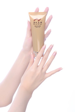 指甲手模特美甲美手手模