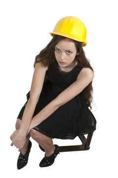 女建筑工