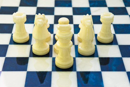 棋盤上的棋子