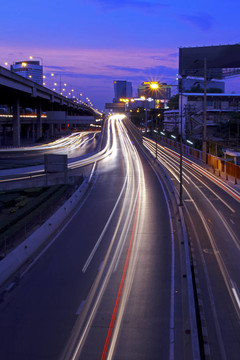 夜間城市交通