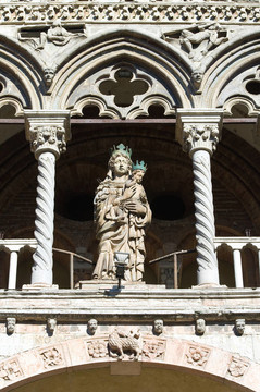 圣喬治大教堂。Ferrara。Emilia Romagna。意大利.