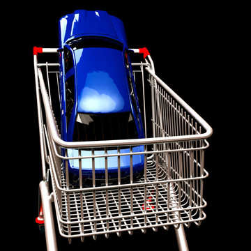 車內(nèi)購(gòu)物車