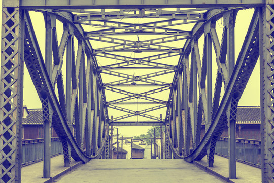 老上海外白渡橋