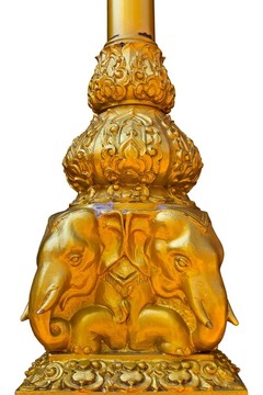 孿生象雕像