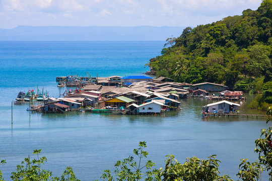 泰國沿海漁村