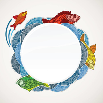 魚模板