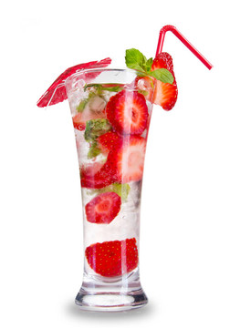 草莓雞尾酒飲料