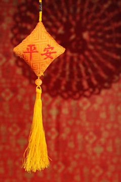 春節(jié)問(wèn)候吉祥結(jié)