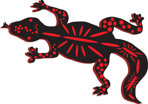 紅色與Black Lizard
