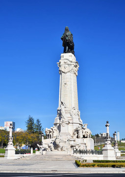 龐巴爾侯爵廣場(chǎng)；Lisbon