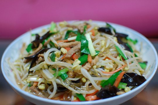 炒豆芽