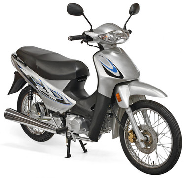 白色背景摩托車(chē)摩托車(chē)