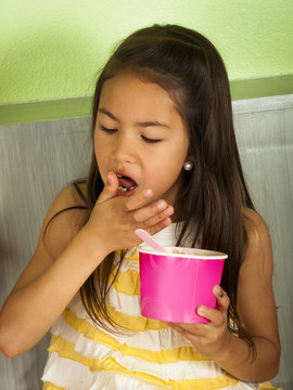 吃Frozen Yougurt