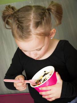 吃Frozen Yougurt