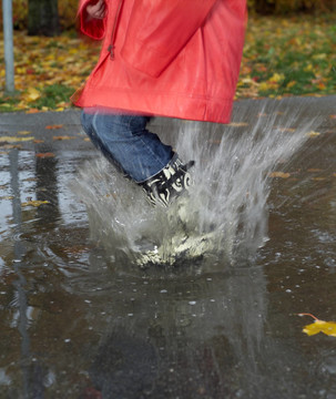 多雨的天氣