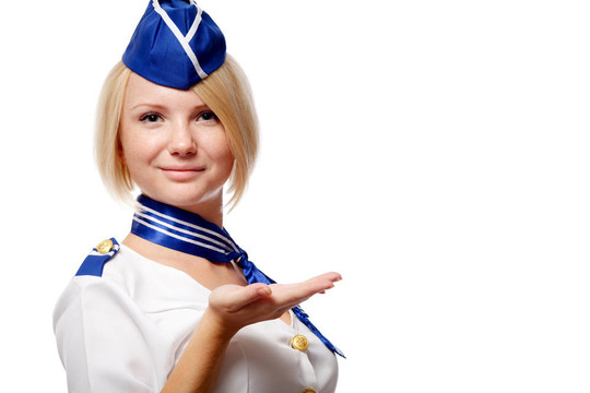 美女空姐肖像