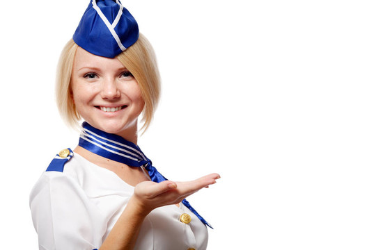 美女空姐肖像