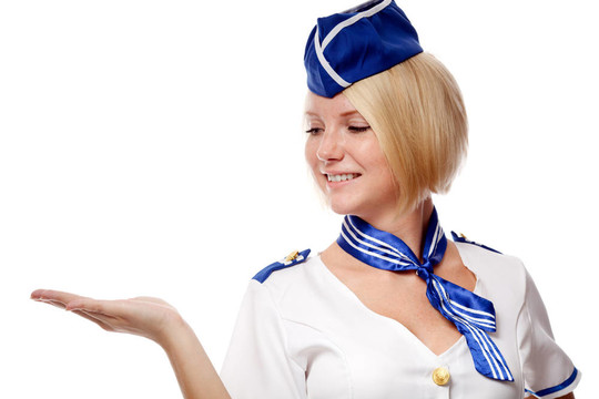 美女空姐肖像