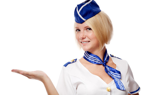 美女空姐肖像