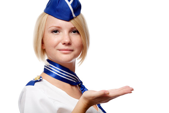美女空姐肖像