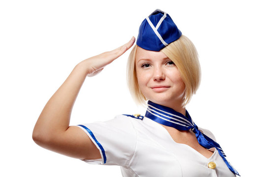 美女空姐肖像