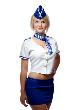 美女空姐肖像