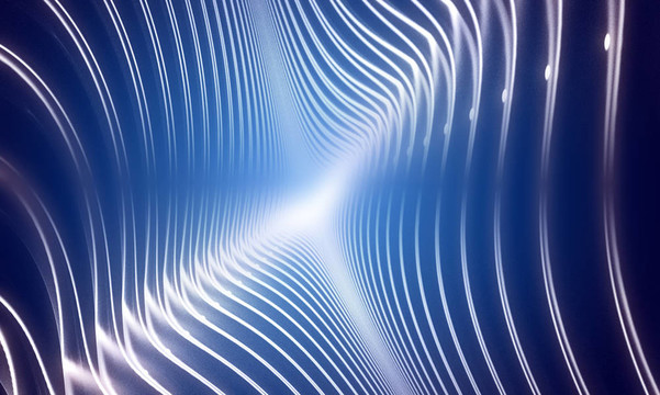 電藍色抽象設計技術背景。