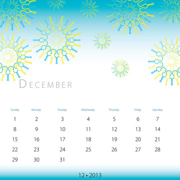 2013日歷