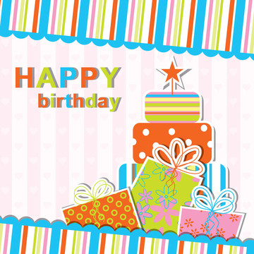 模板生日賀卡