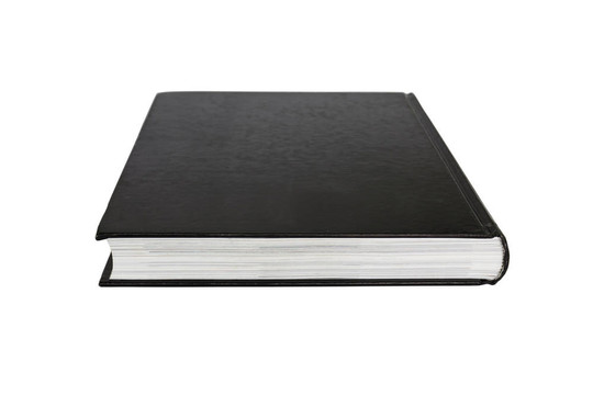 黑色的書